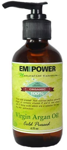 Organic Virgin Argan Oil First Cold-Pressed 4oz by EMllPOWER