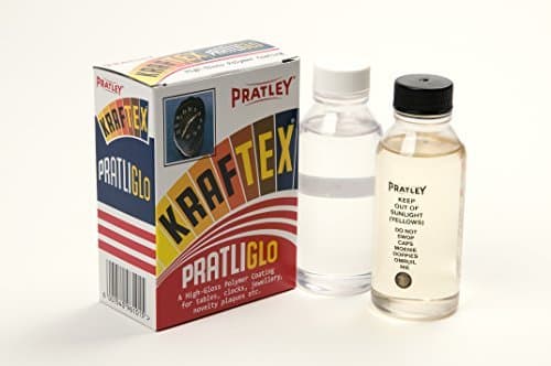 2 x Pratley Kraftex Pratligo Adhesive Epoxy Craft Seal 200ml 96102 New Lacquer Varnish Sealer