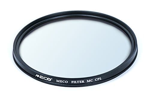 MECO Optical 77MM MC-CPL Filter - Multi-coated, 99.8% Polarizing Coefficient, Ultra Slim, Aluminum Frame, Optical Glass Circular Polarizer Filter