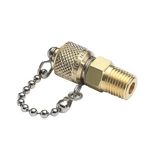 RALSTONQTFT2MB1 NPT Male Quick-test Fitting (1/4" Male NPT)