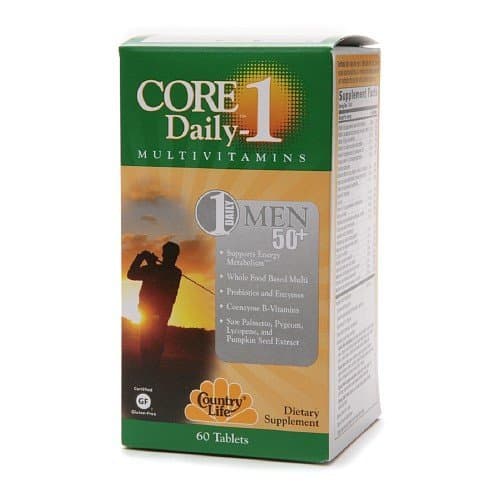 Country Life CORE Daily-1 Multivitamins Men +50, Tablets 60 ea