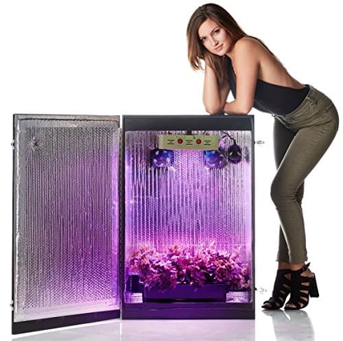 Dealzer 9 Plant LED Grow Box - Grandma's Secret Garden 4.0