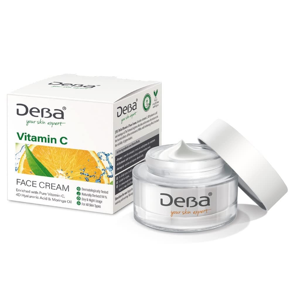 Total Care Vitamin C Night Cream With Pro-Retinol & Cucumber Extract - 50ml by DeBa