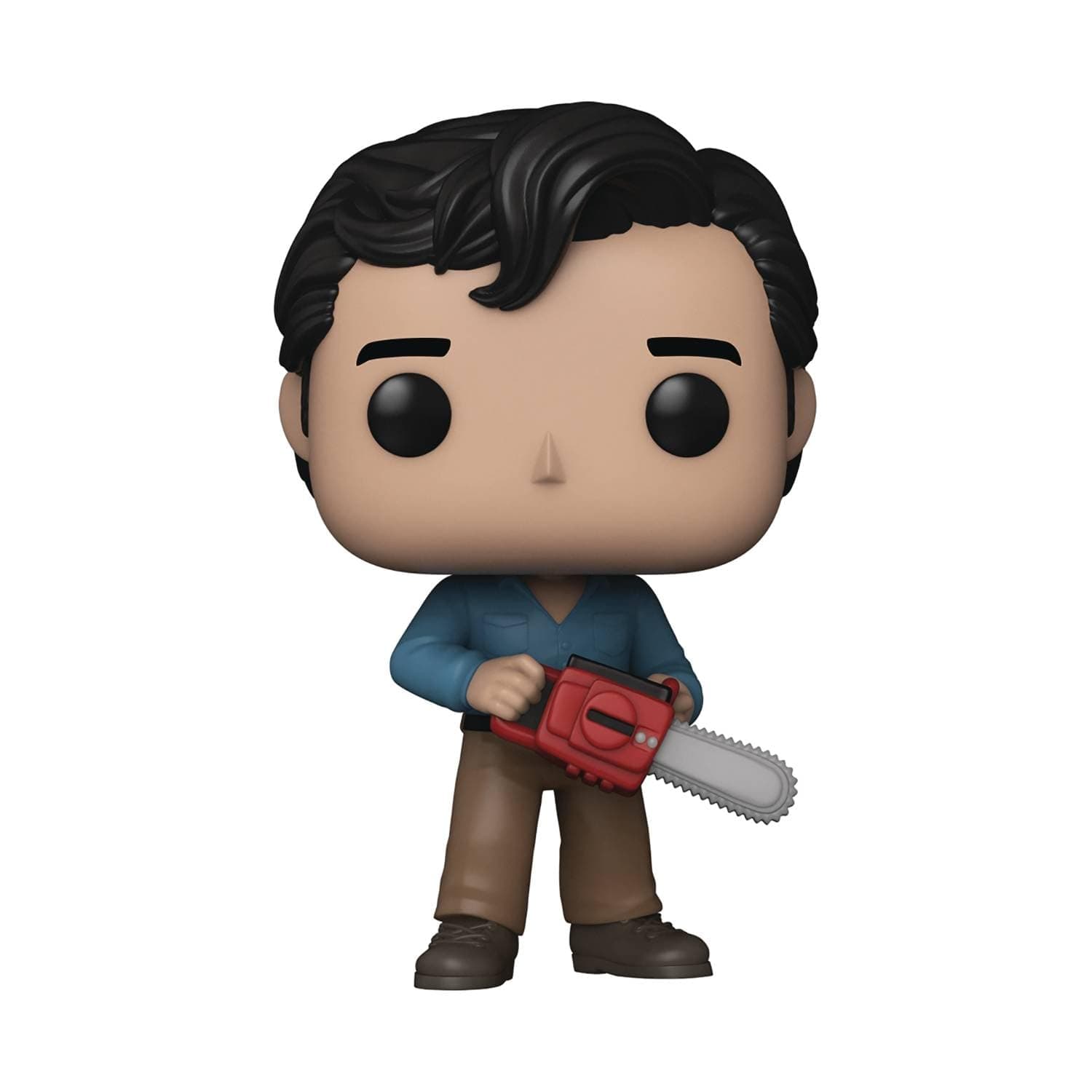 Funko POP Pop! Movies: Evil Dead Anniversary - Ash (Styles May Vary) 3.75 inches Ash w/(BD) Chase Multicolor