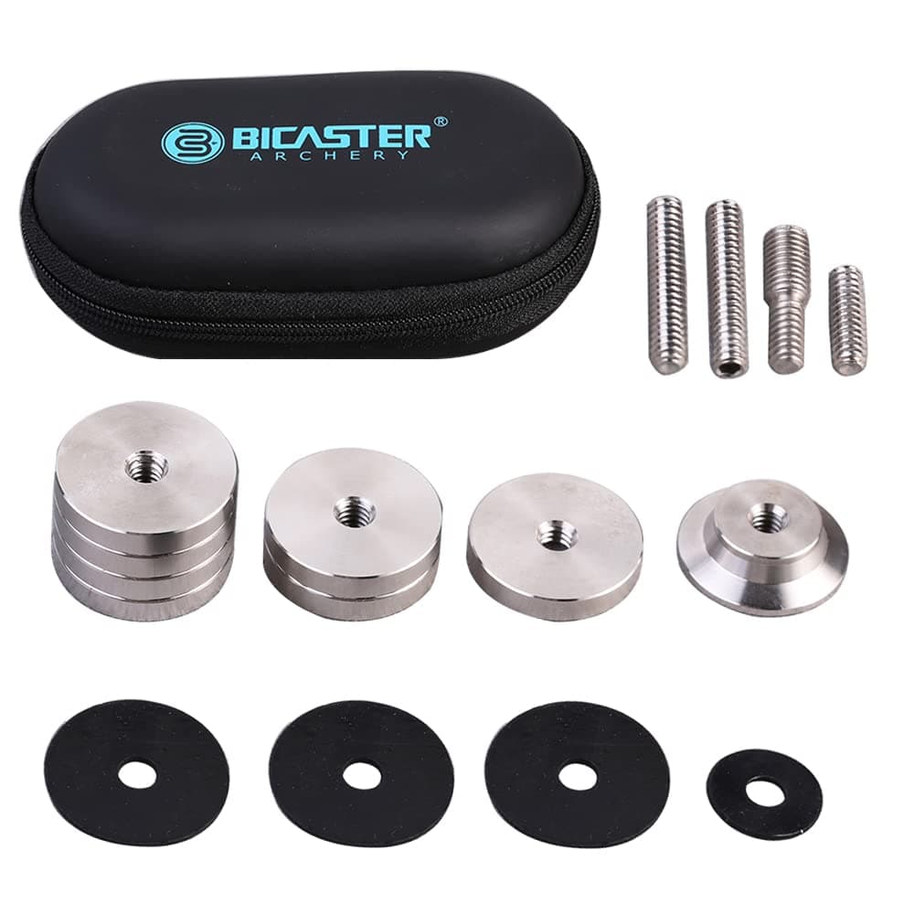 Archery Bow Stabilizer Weights 224g Stainless Steel Balance Bar Counterweight