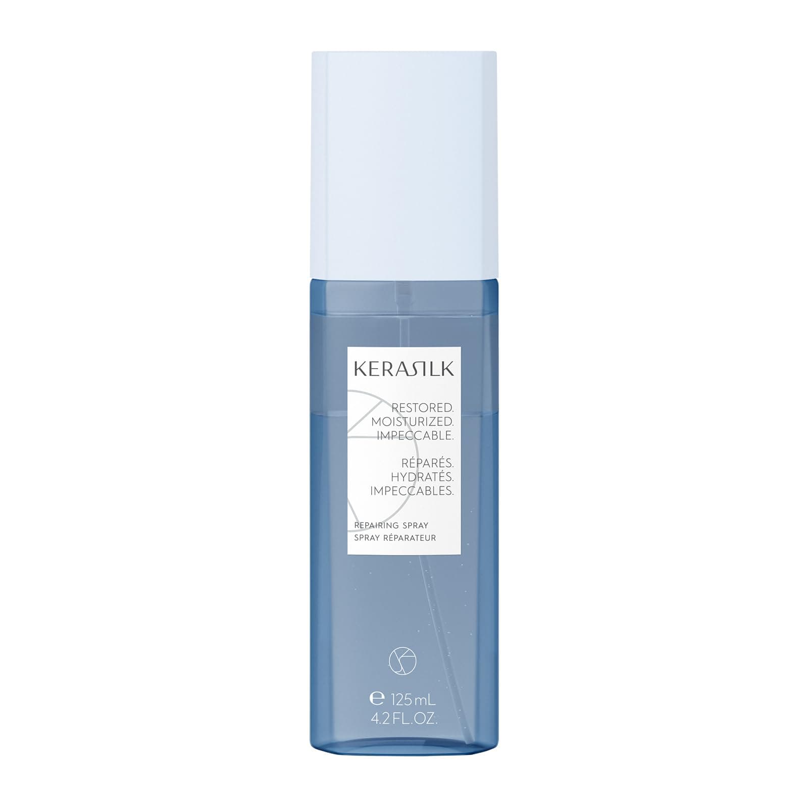 KERASILK Repairing Spray | Protects Against Breakage & Brittleness | Nourishes, Hydrates & Detangles Strands | With Heat Protection | For Dry, Stressed & Damaged Hair