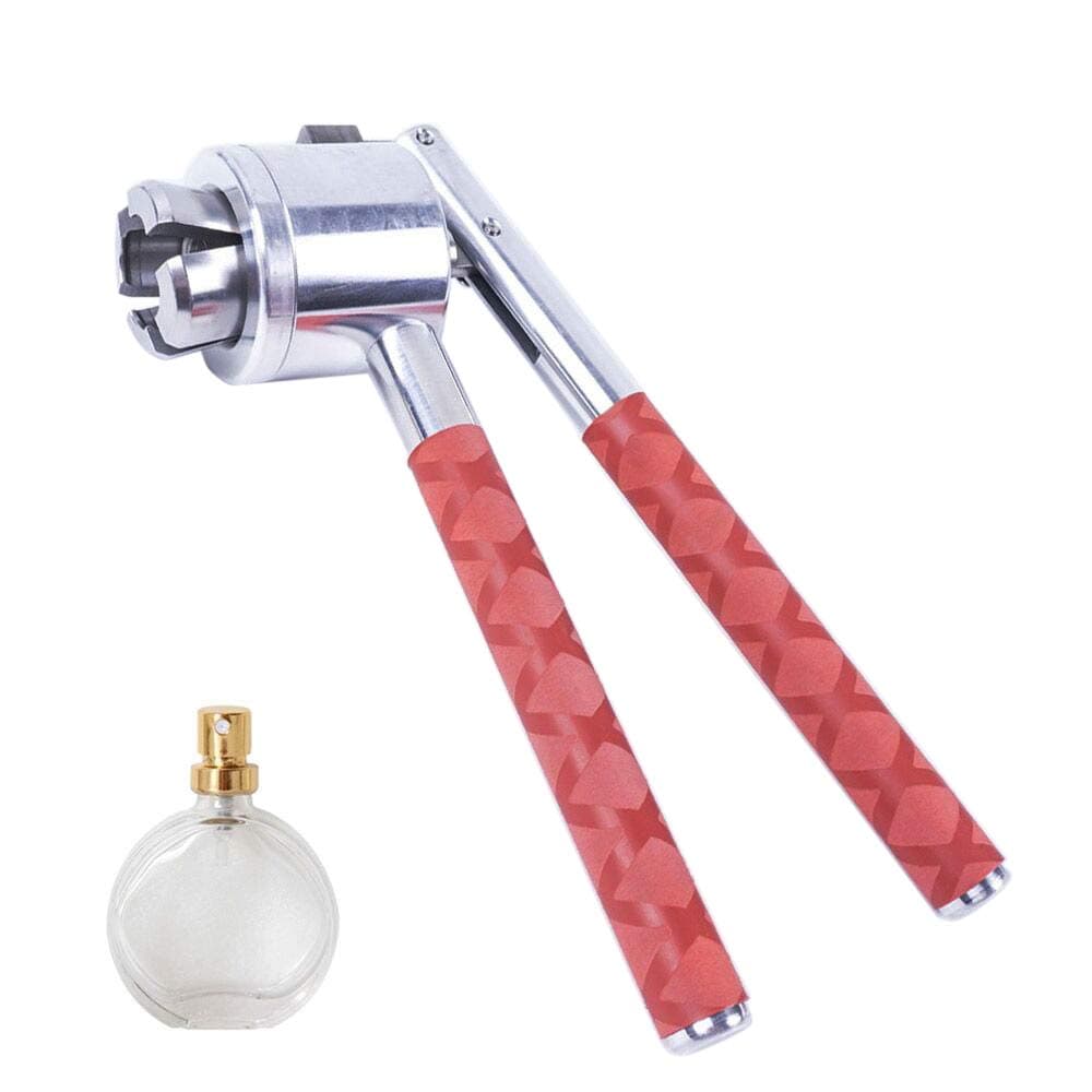 13mm Flip Off Vial Crimper, Sunda 1PCS Manual Perfume Vial Sprayer Crimper Bottle Sealing Machine Cap Capper Bottle Crimping Capping Tools