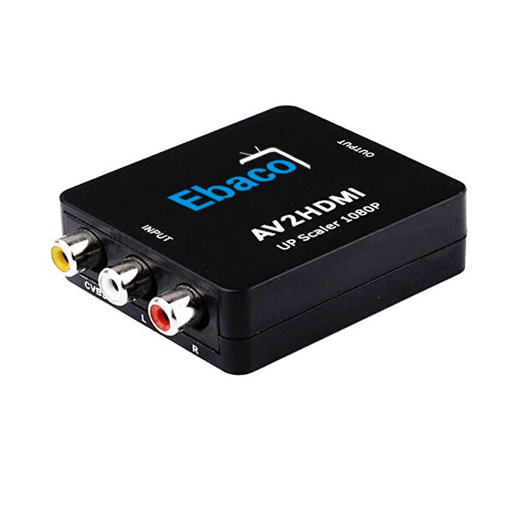 AV/CVBS Composite to HDMI Converter Scaler 1080P … (AV to HDMI)