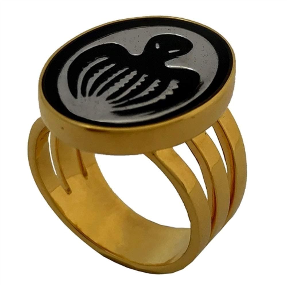 Factory Entertainment James Bond Thunderball Spectre Agent Ring Limited Edition Prop Replica, Gold