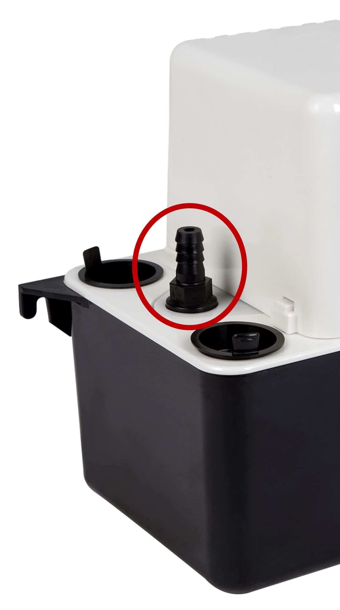 Little Giant CV-10 Check Valve for VCC, VCM, VCMA and VCL-14/24, 1/4" FNPT x 3/8" ID vinyl tubing - 89695