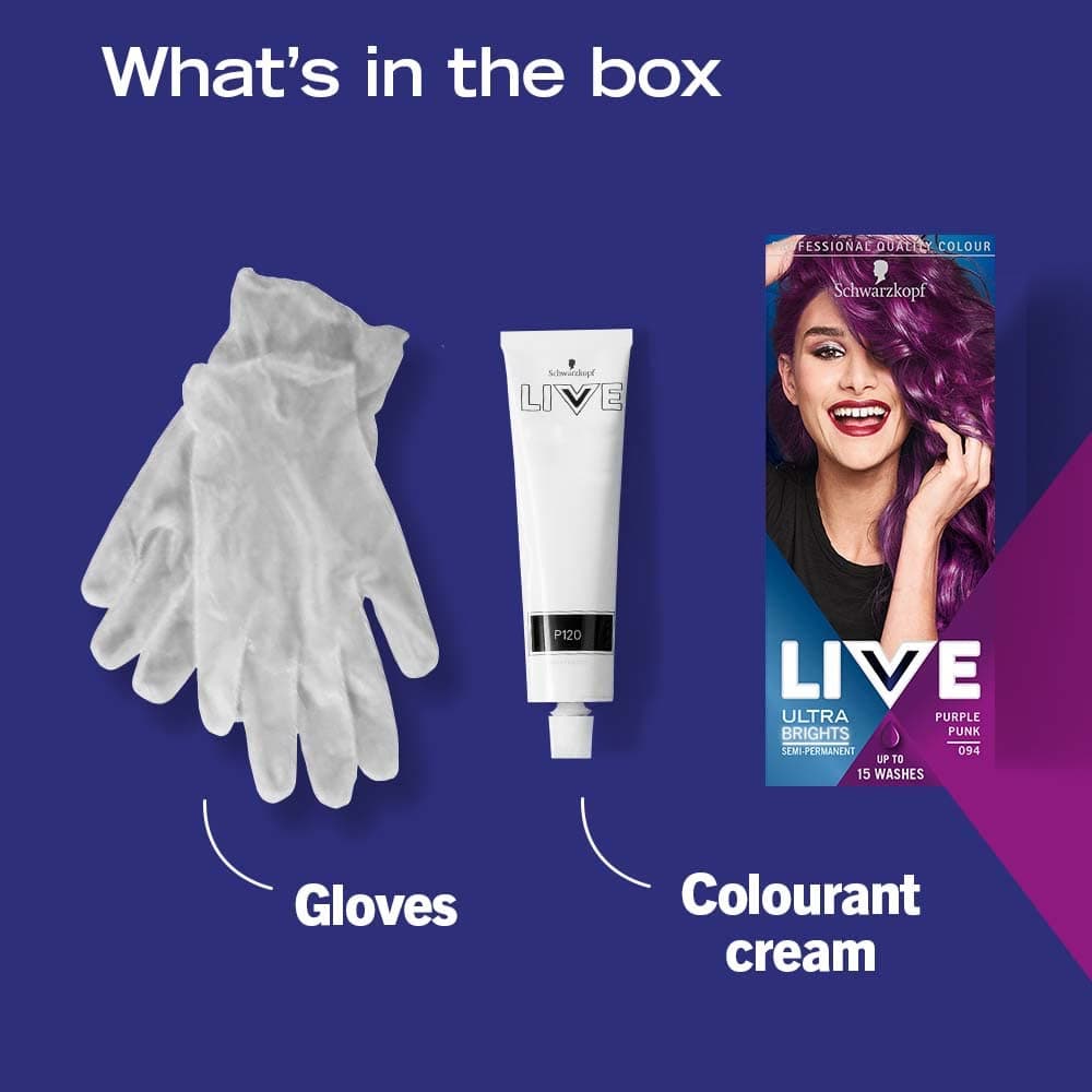 Schwarzkopf LIVE Color XXL Ultra Brights 94 Purple Punk