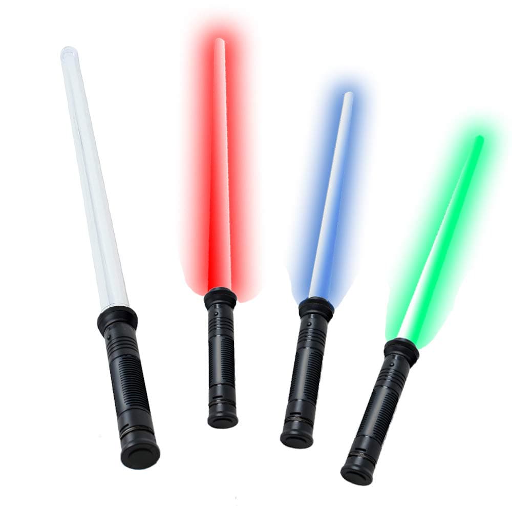 18536 78 CM Laser Sword Lightsaber Sword Sound 4-fach Light Effects Blue Green Red Continuous Light Sgs Tested