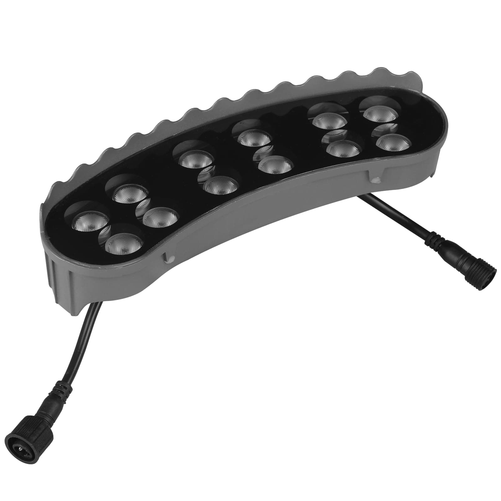 Gardencoin Outdoor Landscape Lights for Trees, Round Tree Lighting,12W 1680 lumens, DC 24V Low Voltage Landscape Lights (1 Piece for Expanding)