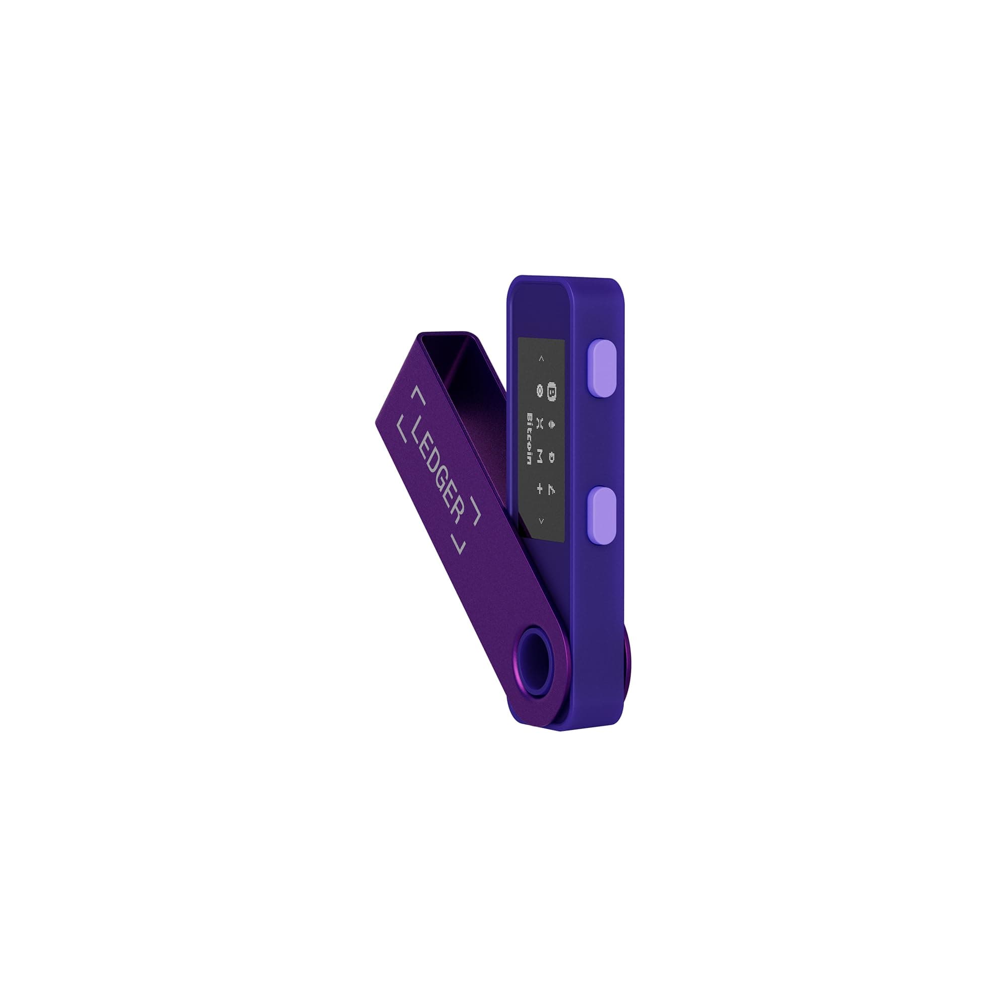 Ledger Nano S Plus Signer – The accessible way to manage your crypto & NFTs securely Wallet for Desktop and Android only – Amethyst Purple