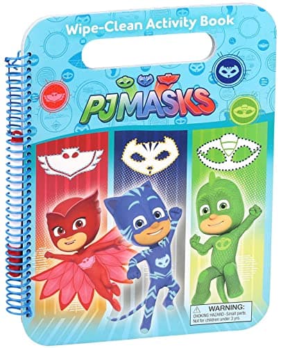 PJ Masks Wipe-Clean Activity Book (Write and Wipe)