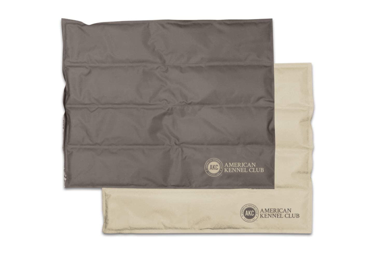 American Kennel Club AKC Large Cooling Mat Pet Bed, Solid, Taupe