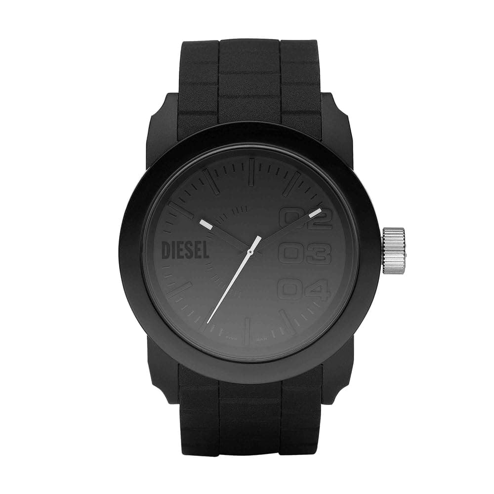 – Double Down watch for men, Quartz movement with Silicone, Stainless steel or Leather strap (packaging may vary)