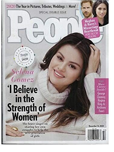 People Magazine December 14th 2020 (Selena Gomez) Single Issue Magazine – January 1, 2020