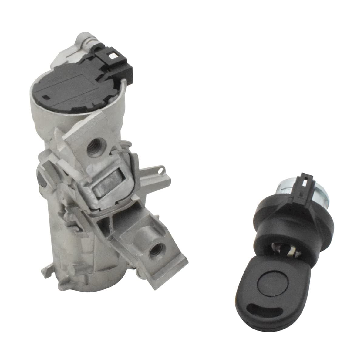 Ignition Starter Switch Cylinder Kit with Key Compatible with 2003-2013 Volkswagen VW Golf Jetta MK5 Audi A3 TT R8, Replaces 1K0905851B 1K0905865 5Q0905865A