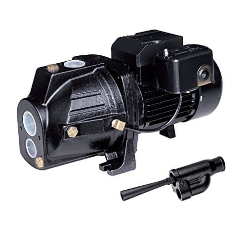 Acqauer 3/4 HP Dual-Voltage Cast Iron Convertible Jet Pump
