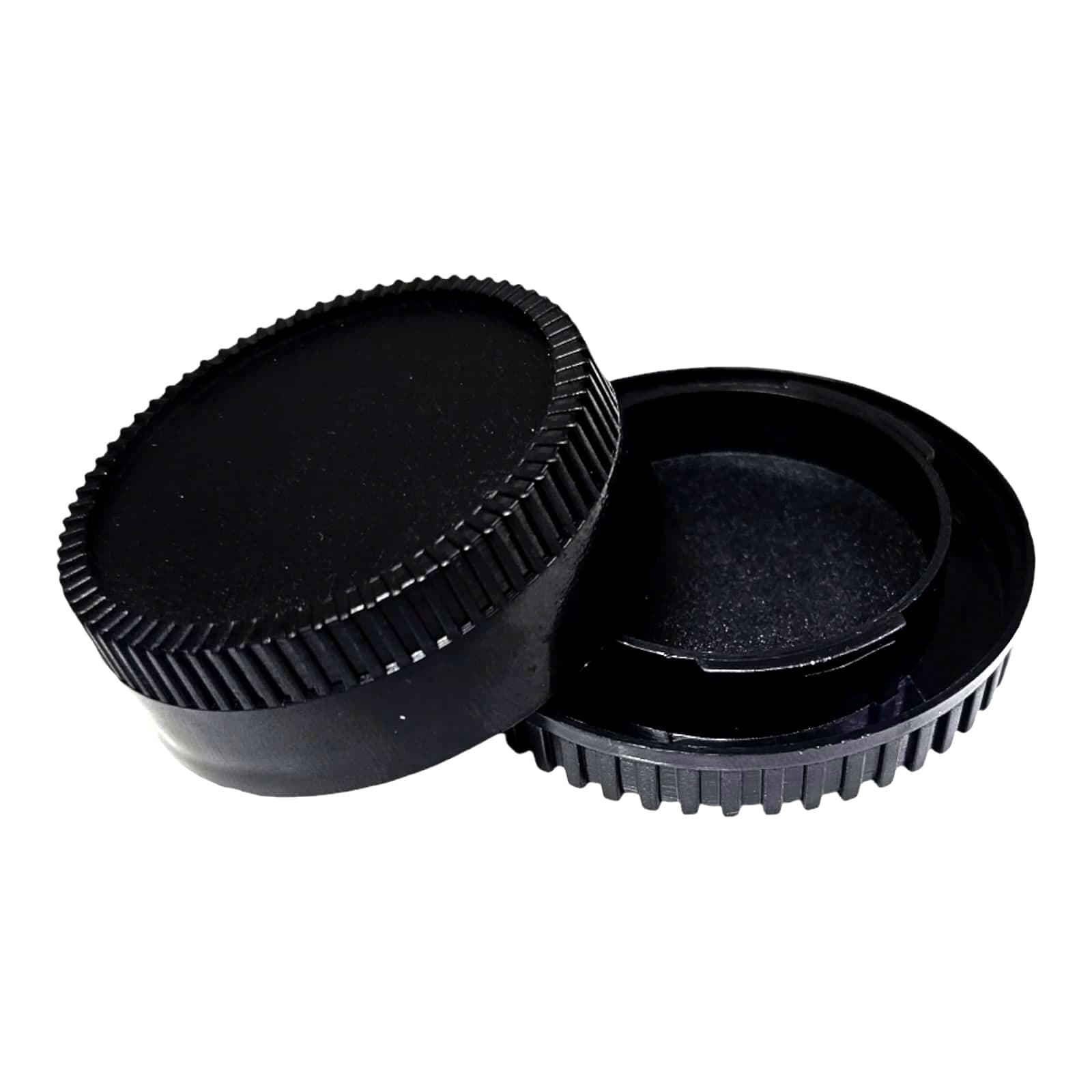 Front Body Cap and Rear Lens Cap Cover for Nikon D7500 D7200 D7100 D7000 D5600 D5300 D5200 D5100 D3500 D3400 D3300 D3200 D3100 D850 D810 D800 D750 D600 D90 D80 More Nikon F Mount DSLR and Lens