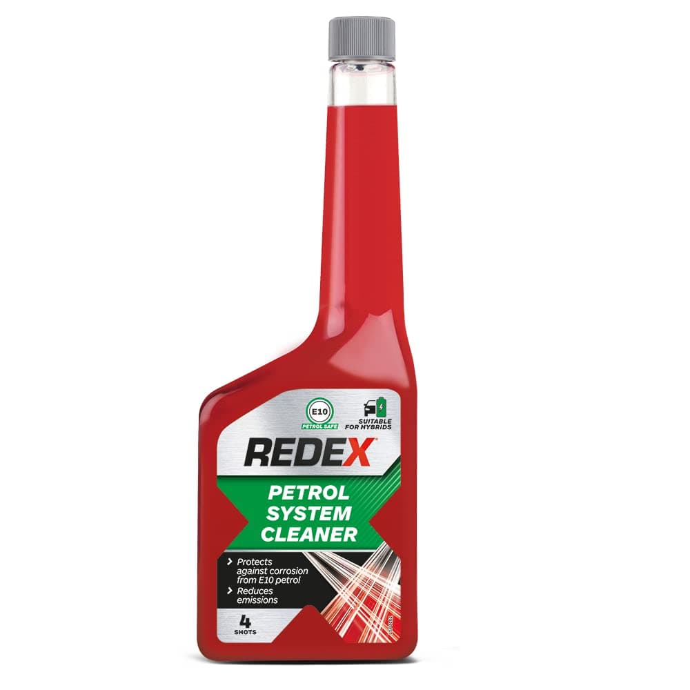 Redex Petrol System Cleaner 500ml, Petrol Injector Cleaner To Remove Harmful Deposits, Maximise Performance & Increase Fuel Economy Fuel Additives For Petrol Engines, Suitable For Hybrids
