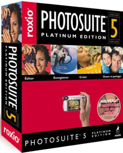 Roxio PHOTOSUITE V5 PLATINUM-FR CD ( 205900FR )