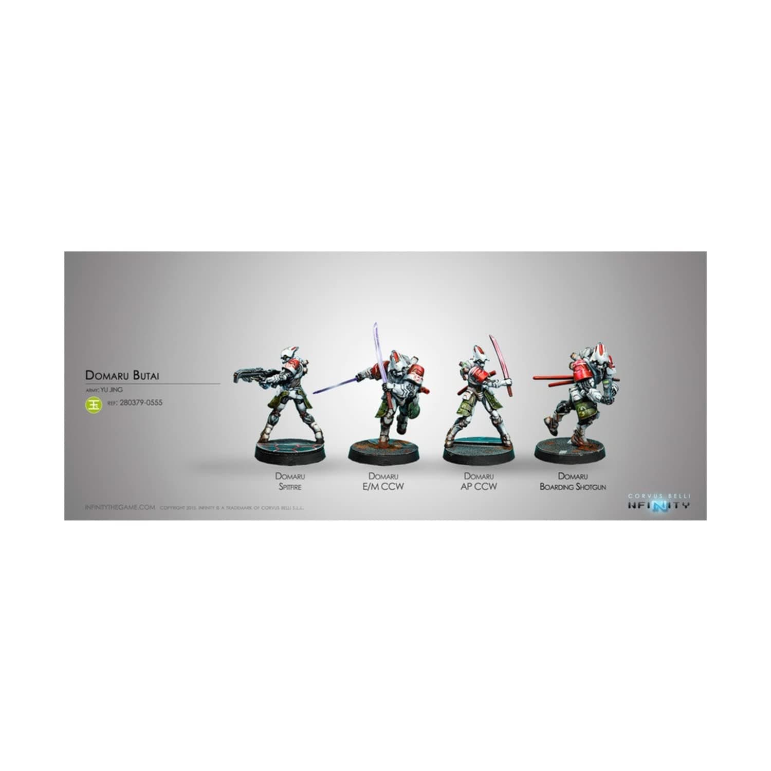 Corvus Belli S.L.L. Infinity Miniatures - Infinity: Yu Jing Domaru Butai – Compatible with Infinity and Other Tabletop RPG TTRPG
