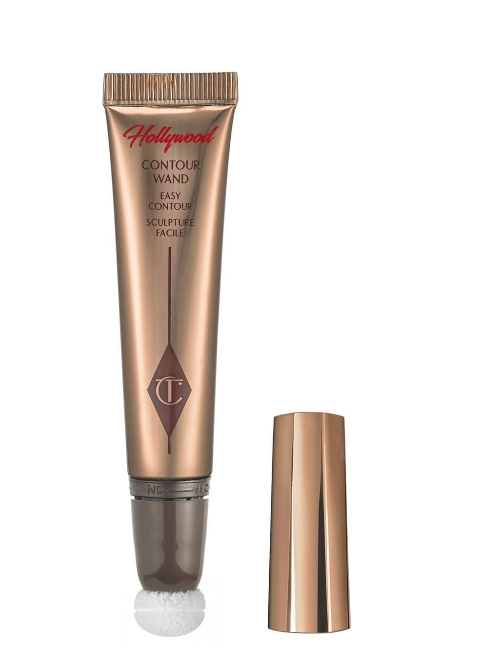 Charlotte Tilbury Beauty Light Wand Liquid Highlighter Makeup - Soft-Focus Highlighter & Blush for Cheeks - Pearlescent, Weightless Radiant Finish
