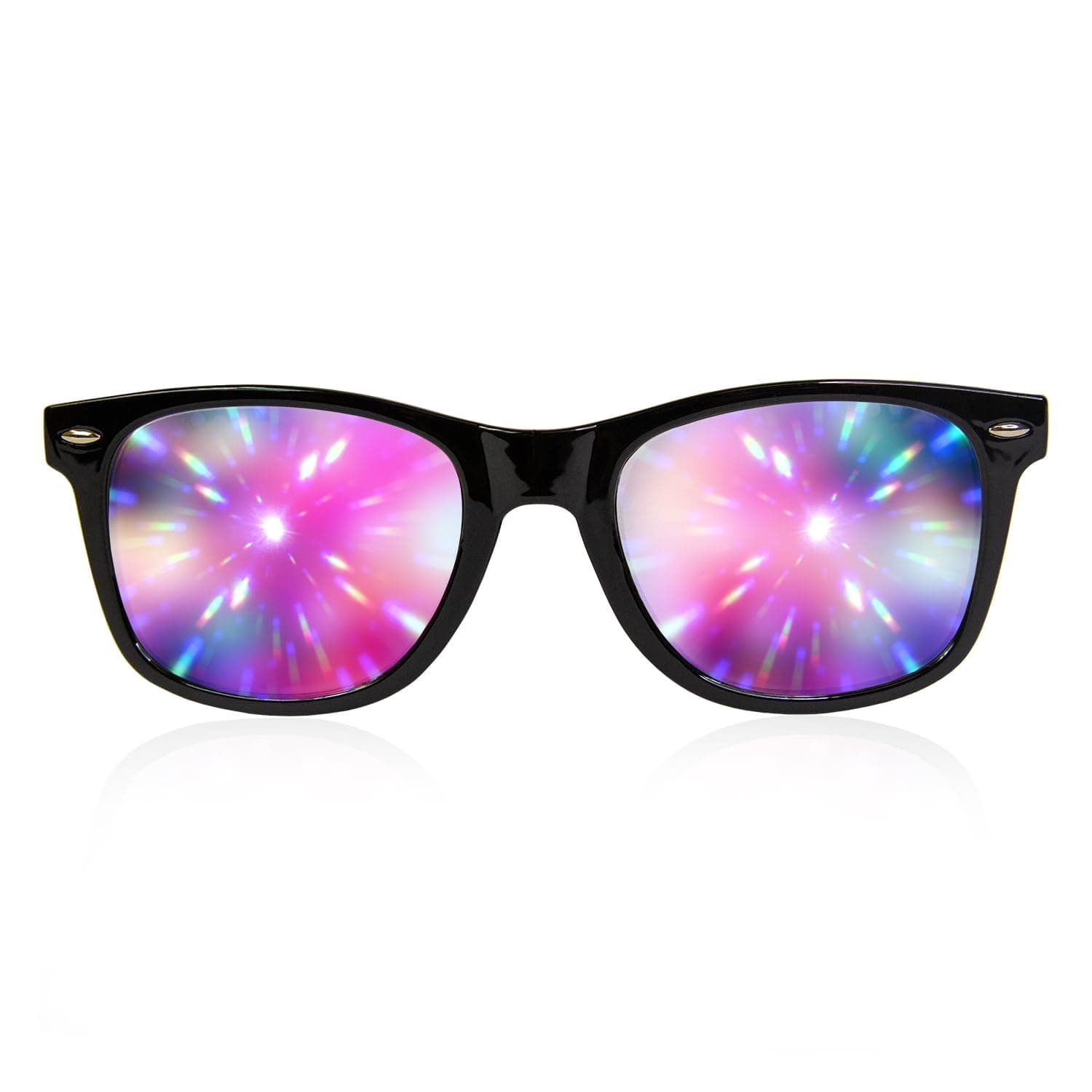Ultimate Diffraction Glasses - 3D Prism Rainbow Effect - Great Edm, Concert, and Rave Accessory