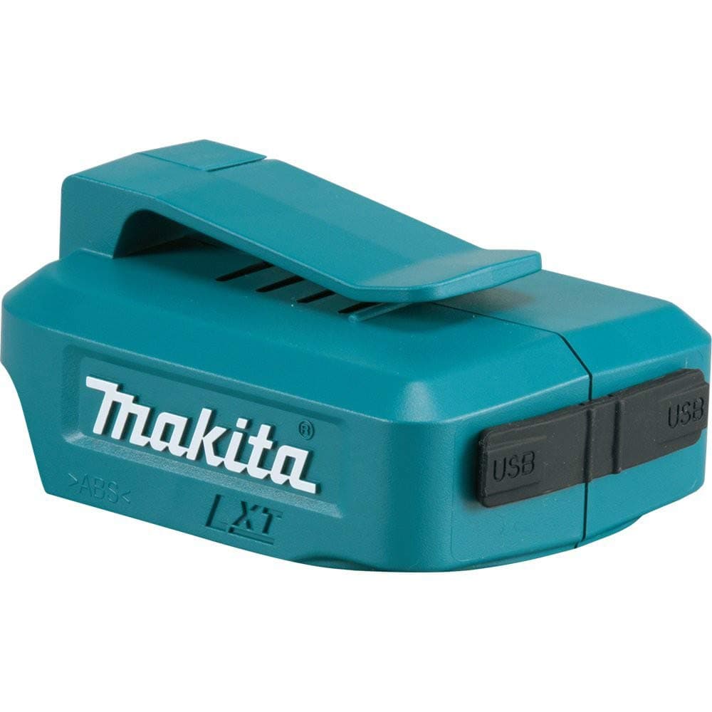 Makita ADP05 Model DECADP05 Adaptor for Usb, 14.4V/18V, Blue