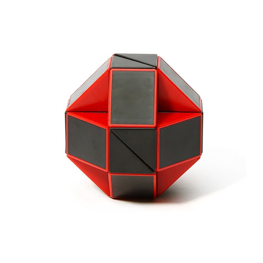 yanhongy Magic Snake Red Ruler Brain Teaser ，Spring magic ruler