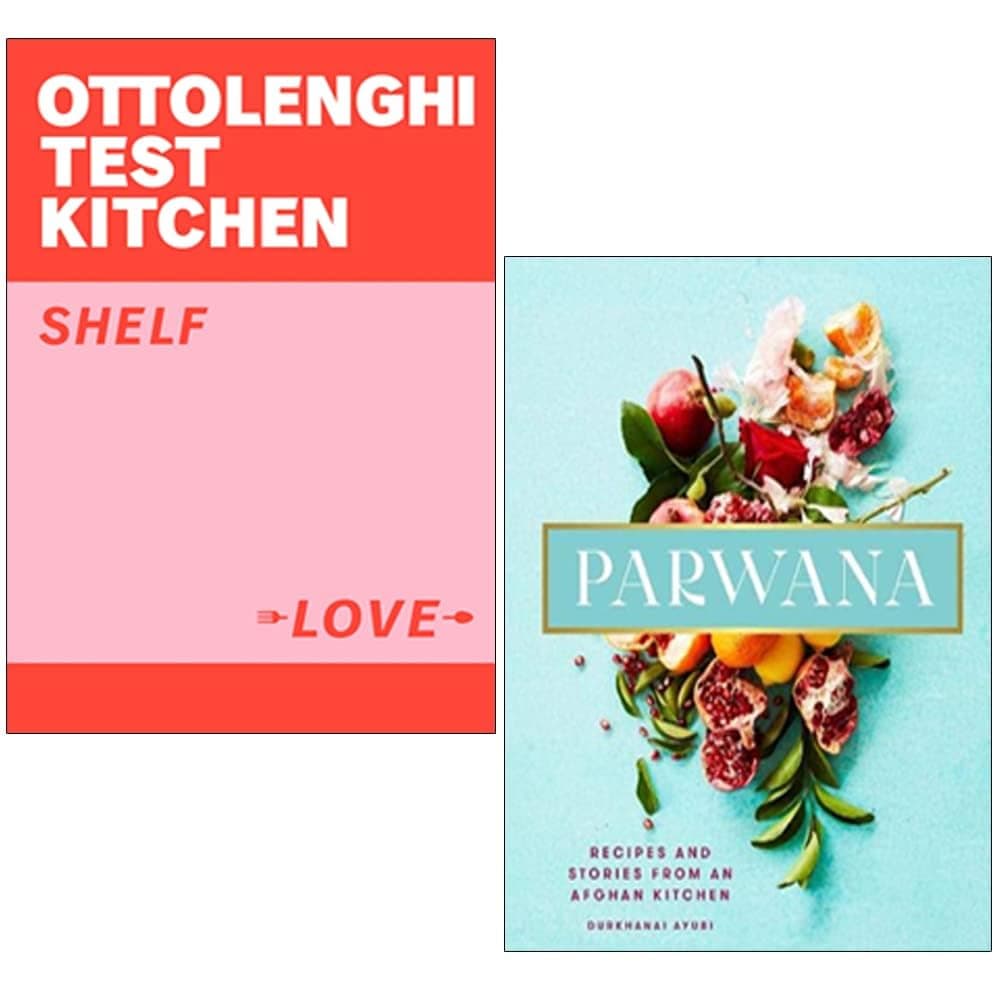 Ottolenghi Test Kitchen Shelf Love By Yotam Ottolengh & Parwana [Hardcover] By Durkhanai Ayubi 2 Books Collection Set
