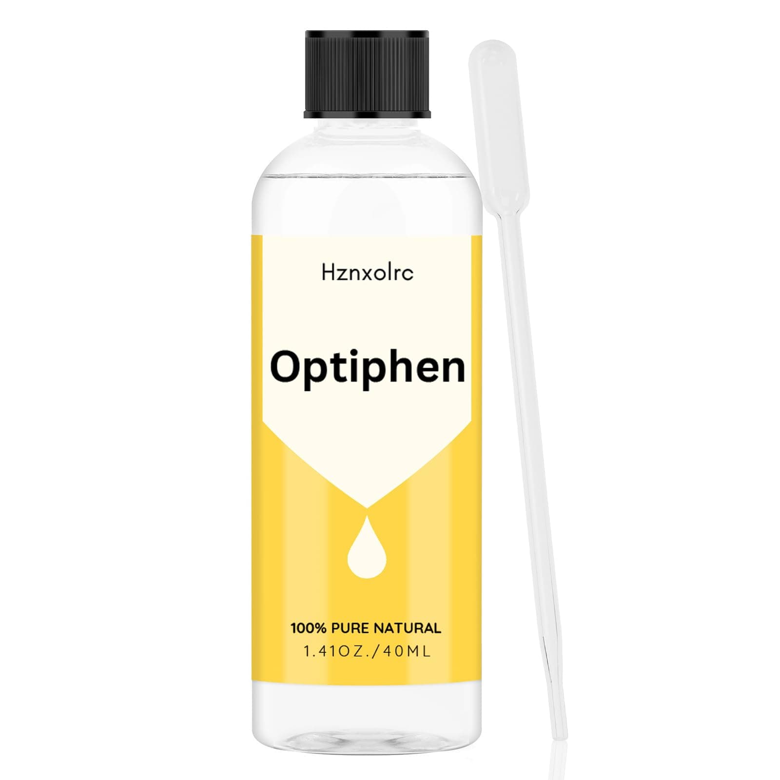 Hznxolrc 1.41 oz /40 ml Optiphen Preservative- Oil Soluble Natural Preservative, Optiphen Suitable for Making Soap, Conditioners, Lotion, Creams and More