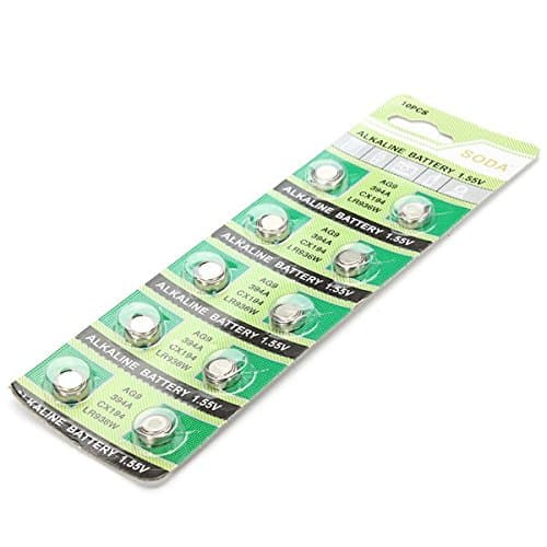 MK 10 Pcs Alkaline AG9 394A 1.5V Watch Cell Button Battery