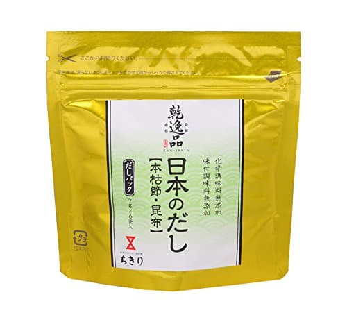 Chikiri Shimizu store dry gem Japanese soup Hon Katsuobushi ? kelp 7g (6PX5 bags