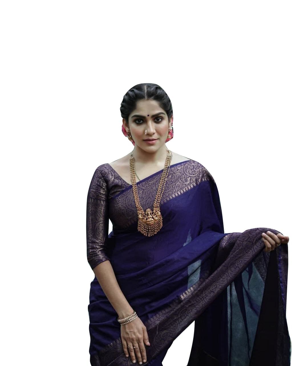 Avantika Fashion Women's Adorable Kanjivaram Soft Silk Saree With Blouse Piece