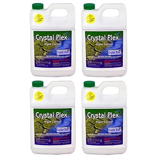 Sanco Liquid Copper Sulfate Crystal Plex 1 Gallon Algae Control, 4-Pack