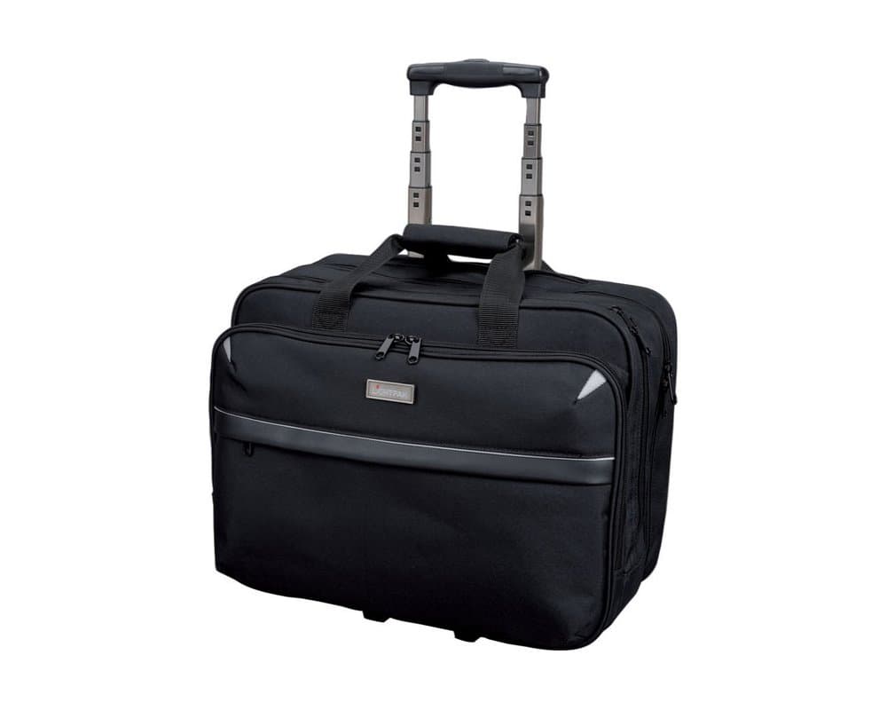 LIGHTPAKBusiness Laptop Trolley Xray Aktentasche, Schwarz, 42 mm