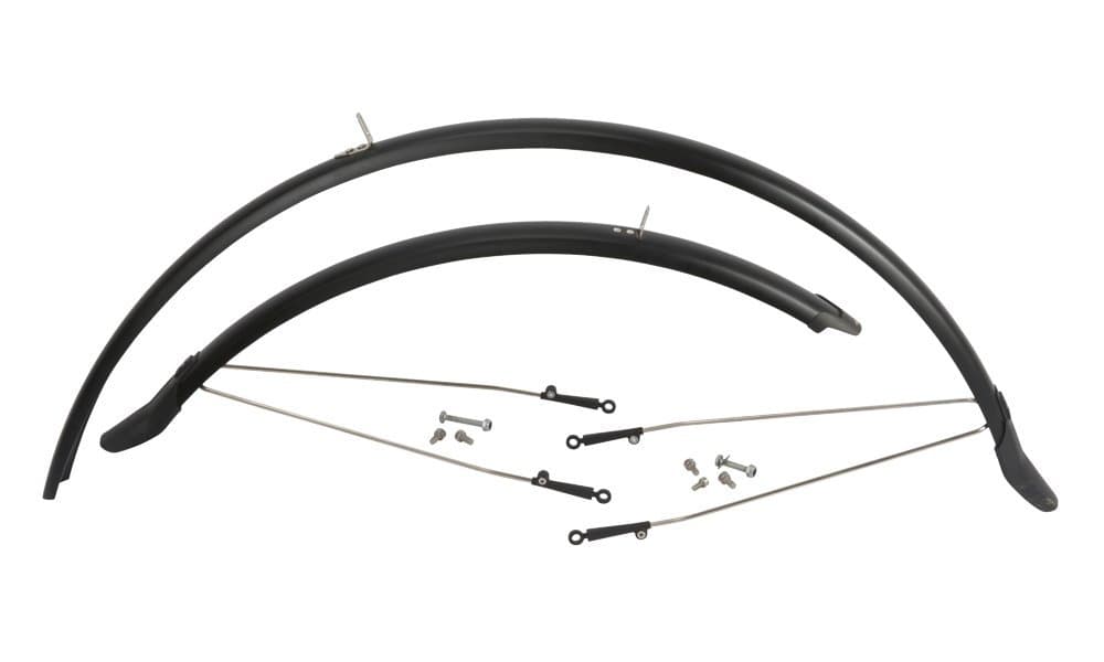 AEROBIKE SKS Universal Front & Rear Mudguard Pack for Bikes with 28 Inch Wheel size
