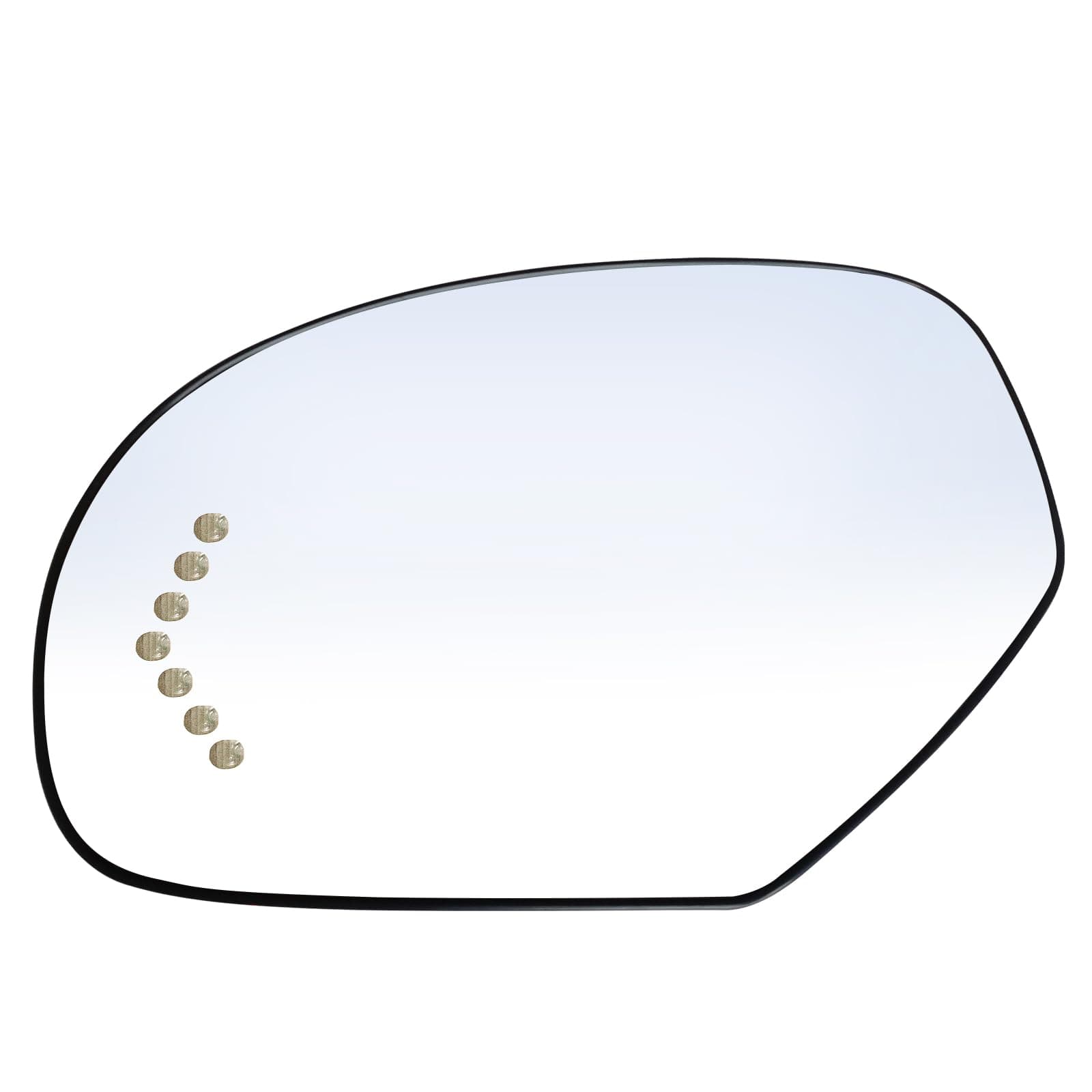 Driver Side Replacement Mirror Glass compatible with Cadillac & GMC vehicles - 2007-2008 Escalade, ESV, EXT | 2007-2008 Sierra 1500/2500HD, Yukon/Yukon XL 1500, Turn Signal, LH, 15874992