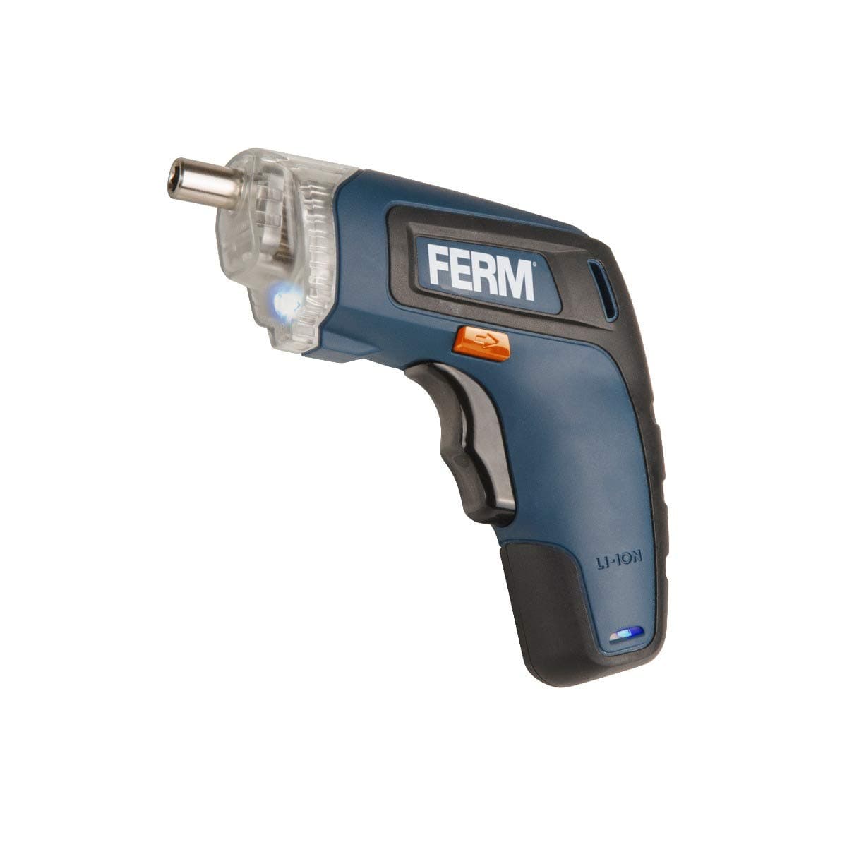 FERM CDM1132 Li-Ion Cordless Screwdriver Set, Blue