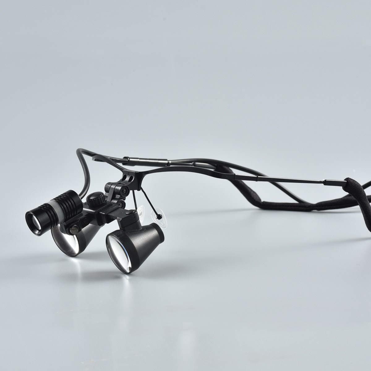 Songzi Optics 2.5X 3X 3.5X Optional BP Frame Binocular Medical Dental Surgical Loupes SZM06B Led Headlight with Light Spot (Magnification:3X, Working Distance :(500-600 mm) XL)