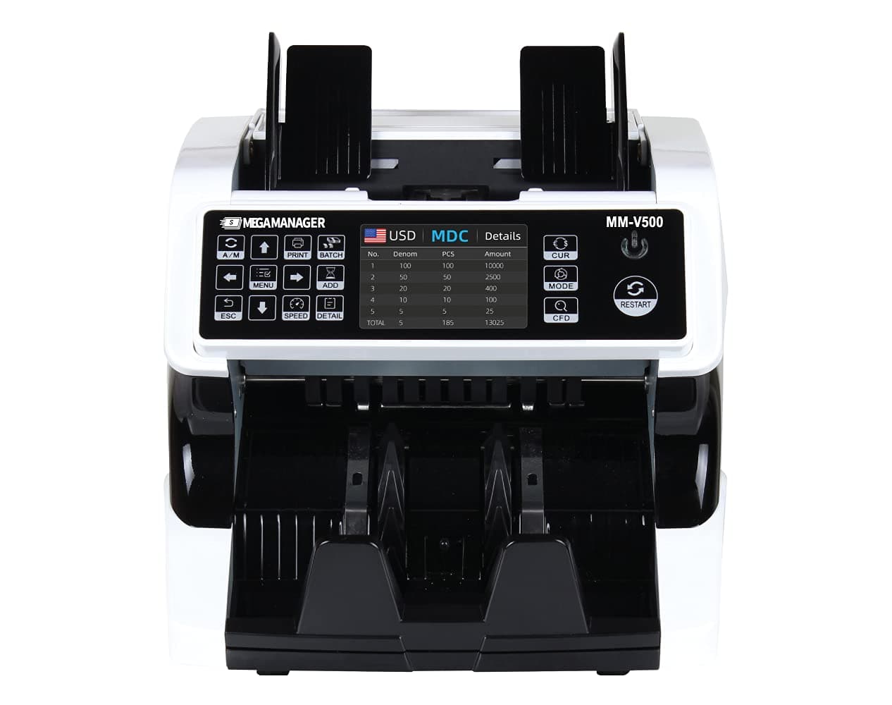 Megamanager MM-V500 Money Counting Machine