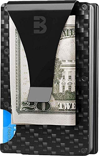 Lion Claw Minimalist Carbon Fiber Wallet Anti RFID