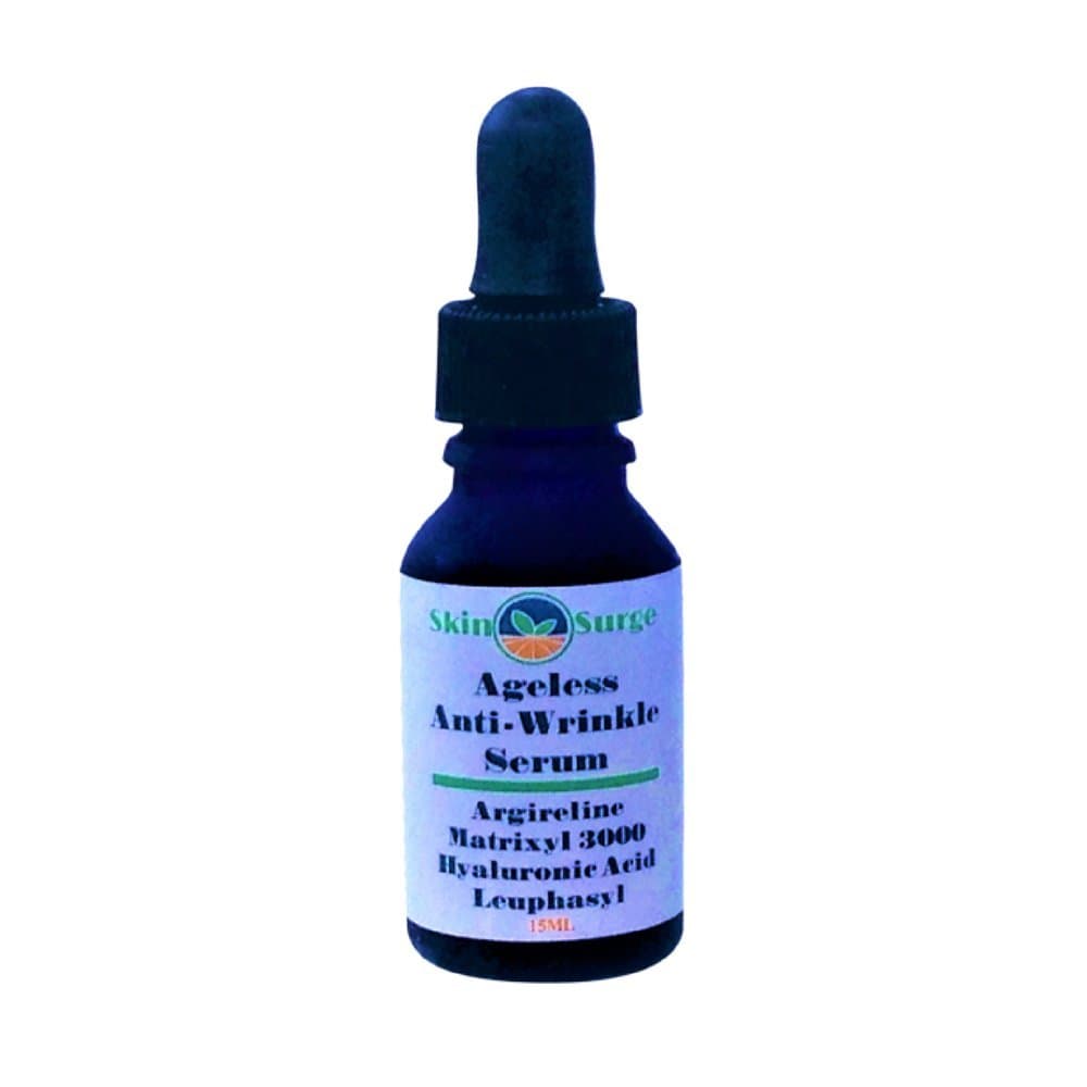 Ageless Anti-Wrinkle Serum ULTRA Concentrated Serum With 50% Argireline 40% Matrixyl 3000 10% Super Peptide Leuphasyl And HA Acid Use With Derma Roller