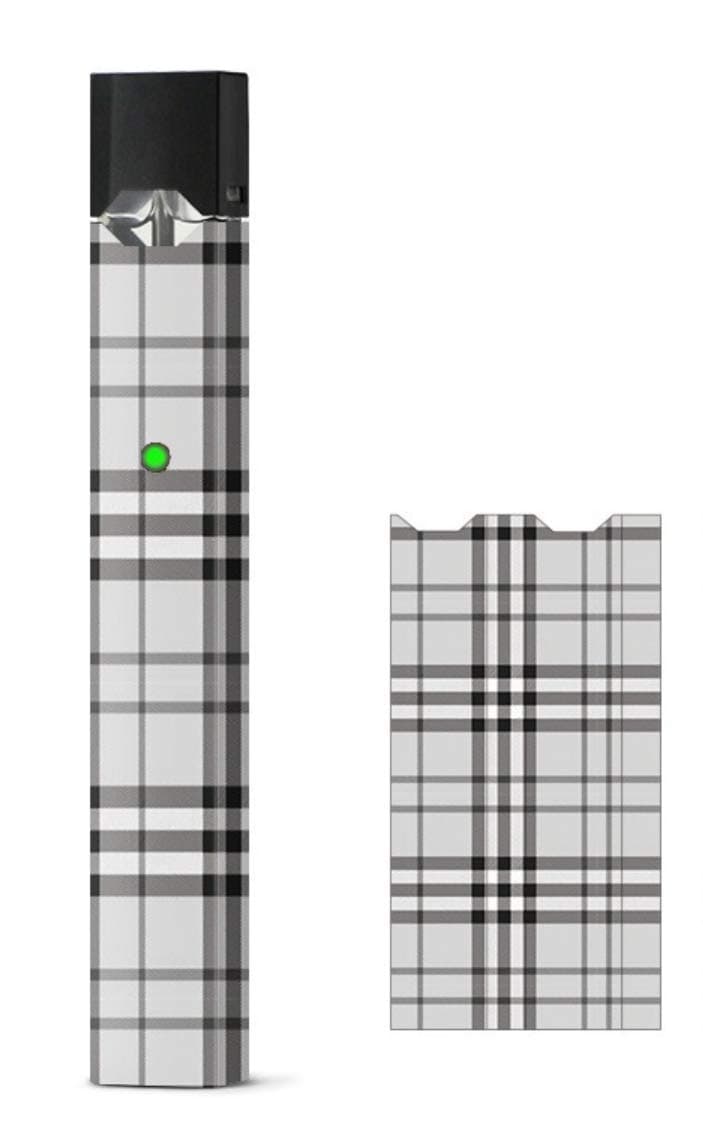 JUUL Skin Wrap – JUUL Compatible Skin Wrap Sticker - Device Not Included - 360° Protection – Easy Installation (Black Stripes)