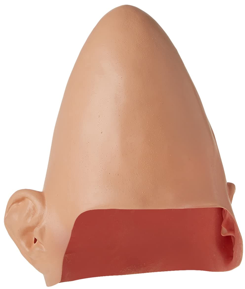 Rubie's Costume Co Egg Head Conical Alien Skull Cap