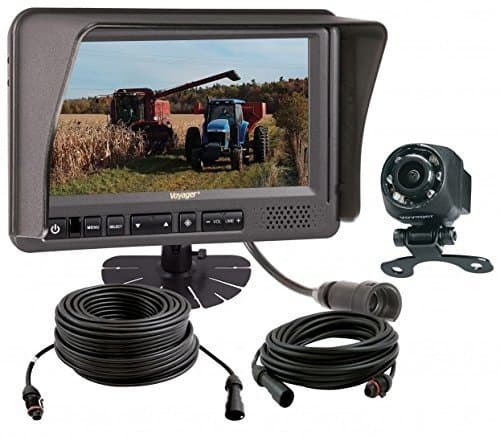 Voyager VOS7MDCL1B ToughCam 1-Camera Observation System, ToughCam 7" LCD Observation Monitor, ToughCam High Performance CMOS Camera, VOSHD4MNT 4" LCD Monitor Mount, CEC25 25' Cable and CEC75 75' Cable