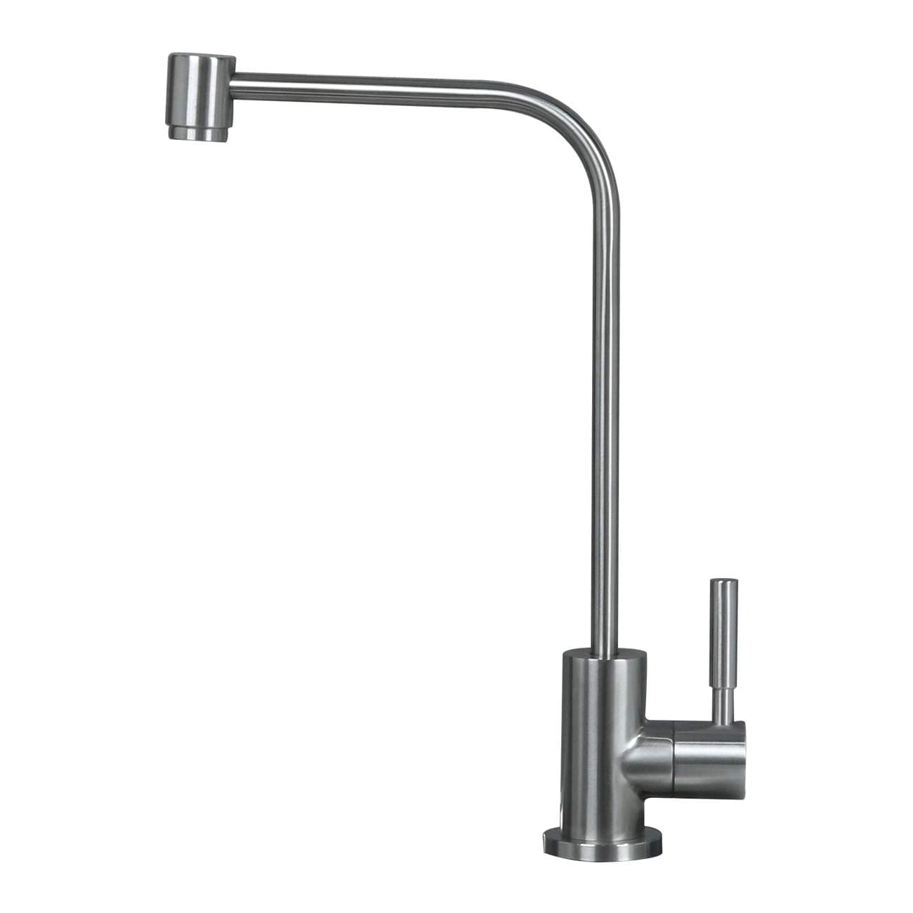 Stainless Steel Touch On Kitchen Sink Purifier Drinking Water Filter Tap,Fits All Drinking Water Filter Systems & Reverse Osmosis Systems（Lead Free, Brushed, Single Handle）